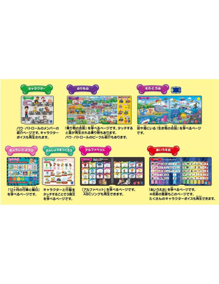 Paw Patrol Efecto Paw Hablante Zukan Takara Tomy