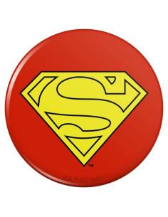 Botón de Pin Superman Gráficas y Más 5.7 cm Alta Calidad