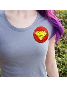 Botón de Pin Superman Gráficas y Más 5.7 cm Alta Calidad 2