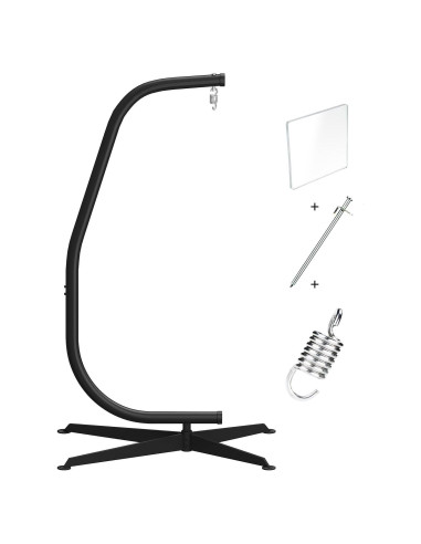 Soporte de Hamaca Greenstell C Colgante 150kg Negro