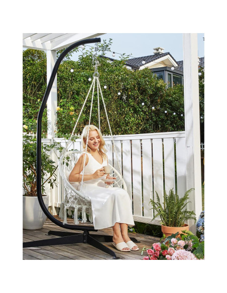 Soporte de Hamaca Greenstell C Colgante 150kg Negro