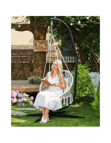 Soporte de Hamaca Greenstell C Colgante 150kg Negro