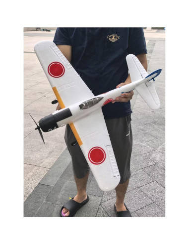 Avión RC A6M Zero Ssccgym 69cm 4 Canales Acrobático