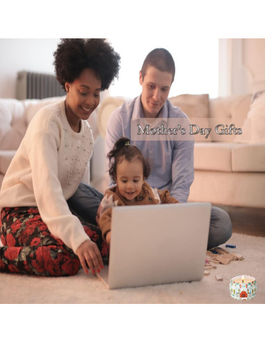 Juego de Velas Aromáticas de Soja JHT 4pcs 125g Relajantes