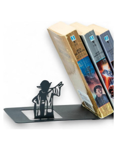 Soporte de Libros de Metal Renovatio - Modelo Maestro Negro