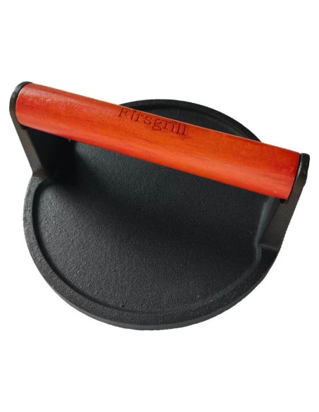 Prensa de Hamburguesas Hailing Hierro Fundido 16.5 cm Redonda