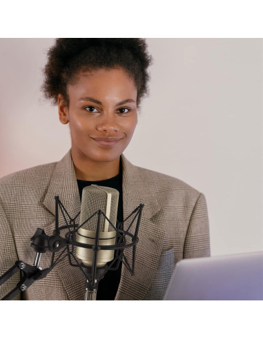 Soporte de Micrófono Antivibración Geekria para MXL 440, 770, 990