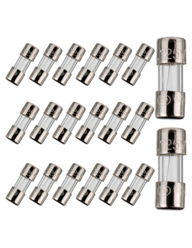 Fusibles de Vidrio BOJACK 3A 3.6x10mm Paquete de 20