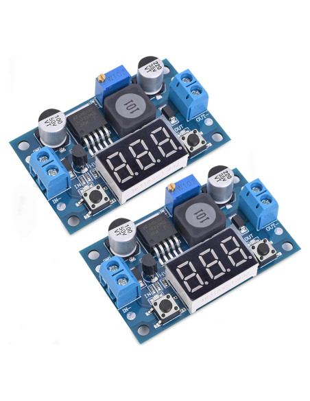 Módulo Convertidor Buck DC-DC Ajustable LM2596 2PCS