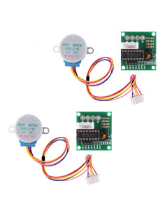 2 Motores Paso a Paso 28BYJ-48 + Controlador ULN2003 DC 5V