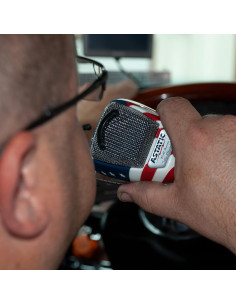 Micrófono CB Astatic 302-10309 Stars y Rayas con Cancelación de Ruido 2