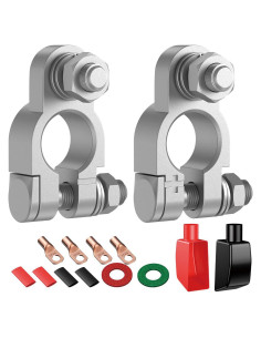 Conectores de Terminal de Batería Techie 2PCS Alta Resistencia