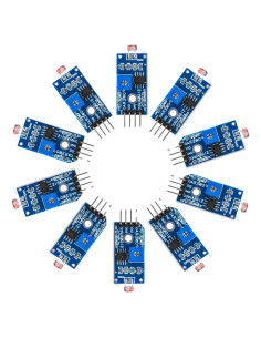 10 Módulos Sensor Fotosensible Gowoops 3.2x1.4cm Luz