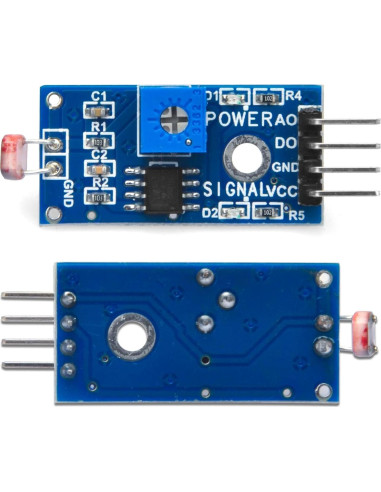 10 Módulos Sensor Fotosensible Gowoops 3.2x1.4cm Luz