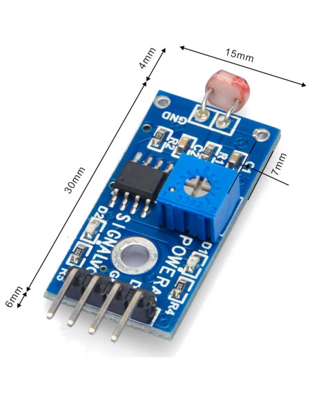 10 Módulos Sensor Fotosensible Gowoops 3.2x1.4cm Luz