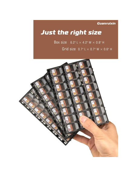 Kit de Capacitores Chip Guanruixin 2610PCS EIA 1206 1pF-100uF