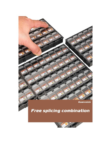 Kit de Capacitores Chip Guanruixin 2610PCS EIA 1206 1pF-100uF