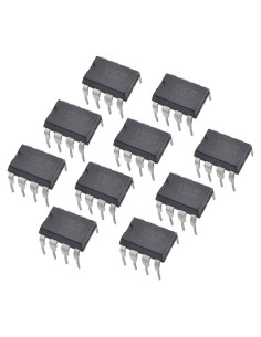 Paquete de 10 Amplificadores Operacionales TL072CP