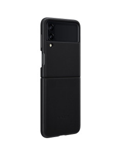 Funda de Cuero Oficial Samsung Galaxy Z Flip3 - Negra 2