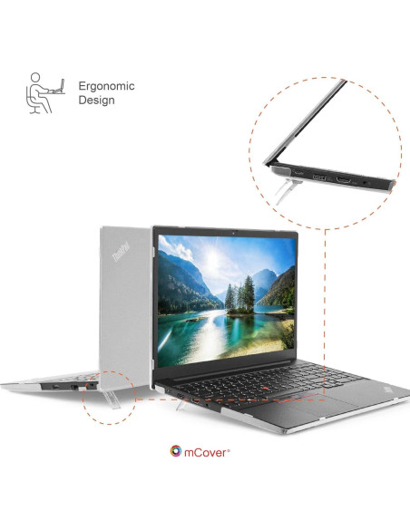 Funda mCover para Lenovo ThinkPad E14 Gen 2/3/4 14" Transparente