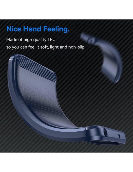 Funda de teléfono TPU para Nokia G21/G11 - Azul Marino