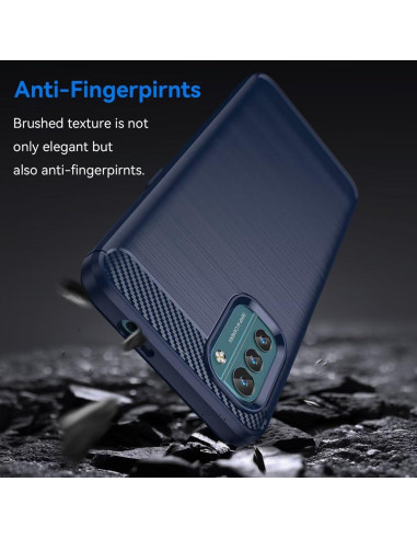 Funda de teléfono TPU para Nokia G21/G11 - Azul Marino