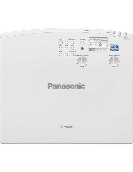 Proyector Láser LCD Panasonic PT-VMW61, 6200 lúmenes, 10.1 kg