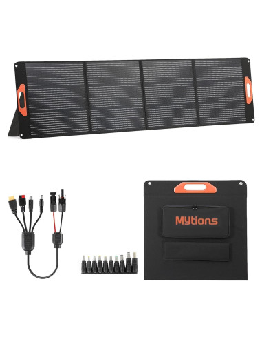 Panel Solar Portátil Mytions 200W Alta Eficiencia Camping