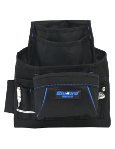 Bolsa de Herramientas BluBird Gear - 11 Bolsillos Negra