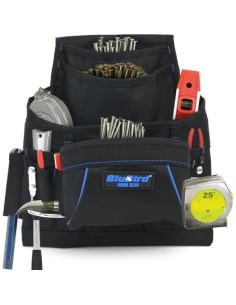 Bolsa de Herramientas BluBird Gear - 11 Bolsillos Negra 2
