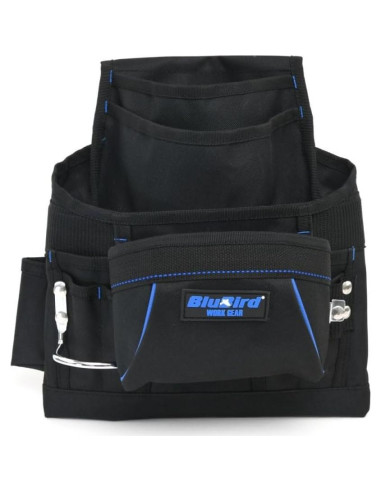 Bolsa de Herramientas BluBird Gear - 11 Bolsillos Negra