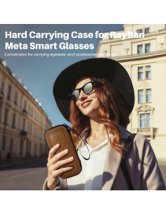 Funda Dura ByteWave para Gafas Ray-Ban Meta con Paño 2