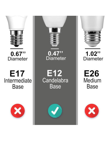 Bombillas LED RGBW iLC E12 5W 2700K Control Remoto Paquete 4