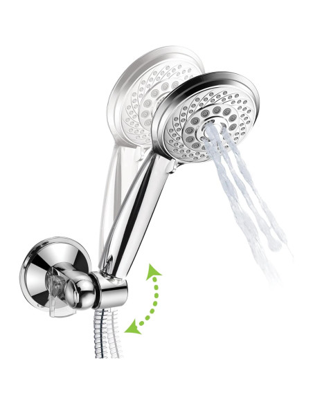 Soporte de Ducha de Mano Ajustable HotelSpa Cromo 7.62cm