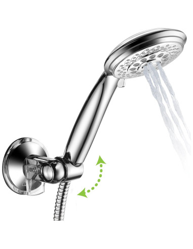 Soporte de Ducha de Mano Ajustable HotelSpa Cromo 7.62cm