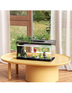 Acuario inteligente ERAARK 14L autolimpiante con luz LED 2