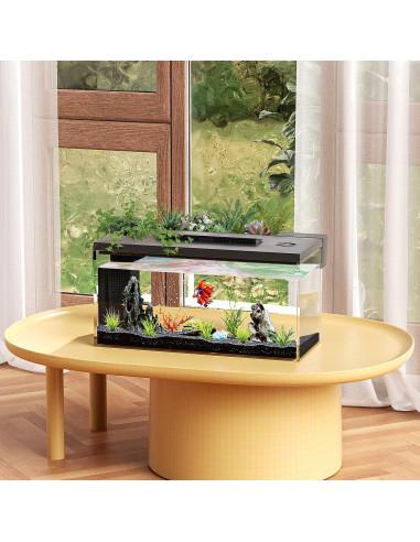 Acuario inteligente ERAARK 14L autolimpiante con luz LED