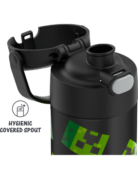 Botellas de Agua THERMOS FUNtainer 0.47L Minecraft y Galaxia