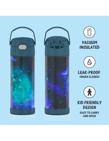 Botellas de Agua THERMOS FUNtainer 0.47L Minecraft y Galaxia