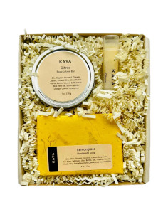 Set de Regalo de Baño y Cuerpo Kaya Citrus - Hecho a Mano