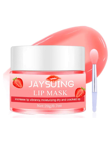 Mascarilla Labial Nocturna Jaysuing 20g Hidratante con Colágeno