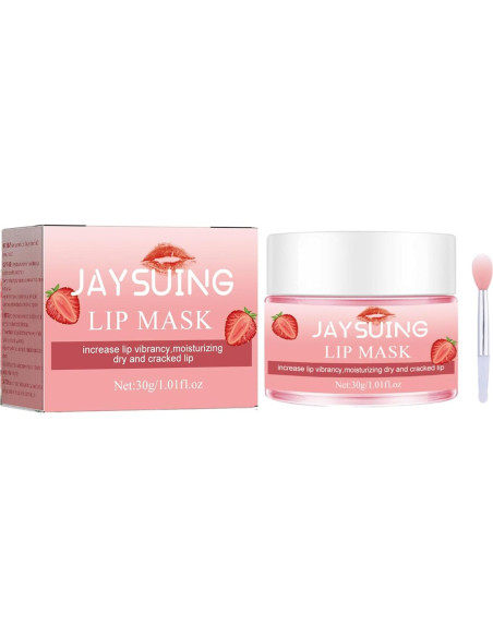 Mascarilla Labial Nocturna Jaysuing 20g Hidratante con Colágeno