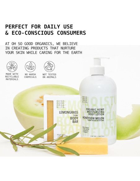 Jabón Natural Orgánico Oh So Good 100g Exfoliante Hidratante