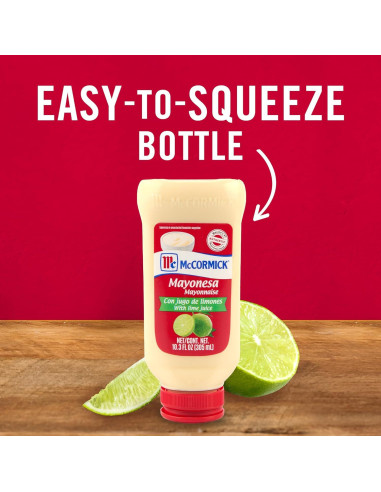 Mayonesa McCormick con Jugo de Lima 304.5 ml - Sabor Único