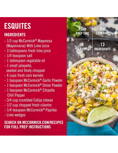 Mayonesa McCormick con Jugo de Lima 304.5 ml - Sabor Único