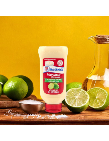 Mayonesa McCormick con Jugo de Lima 304.5 ml - Sabor Único