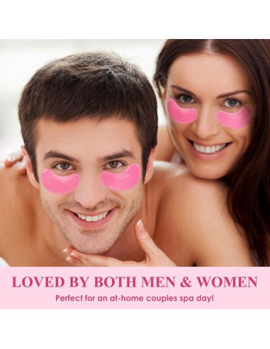 Parche para Ojos Taimand Rosa - 30 Pares con Colágeno