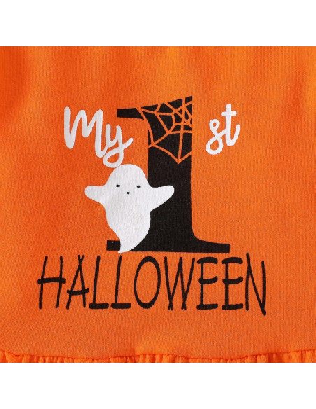 Disfraz Halloween Bebé Niña Noubeau 12-18M Camiseta y Leggings