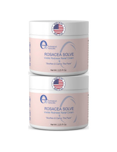Crema Hidratante Facial e70 para Rosácea - Paquete de 2