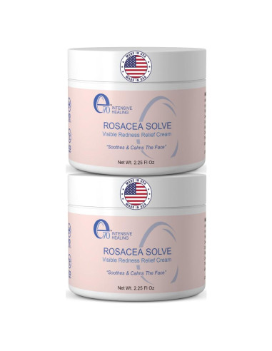 Crema Hidratante Facial e70 para Rosácea - Paquete de 2